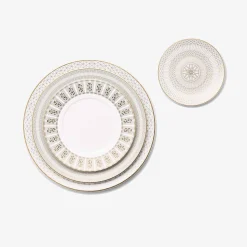 Assiette à Pain Arcadia Or et Platine