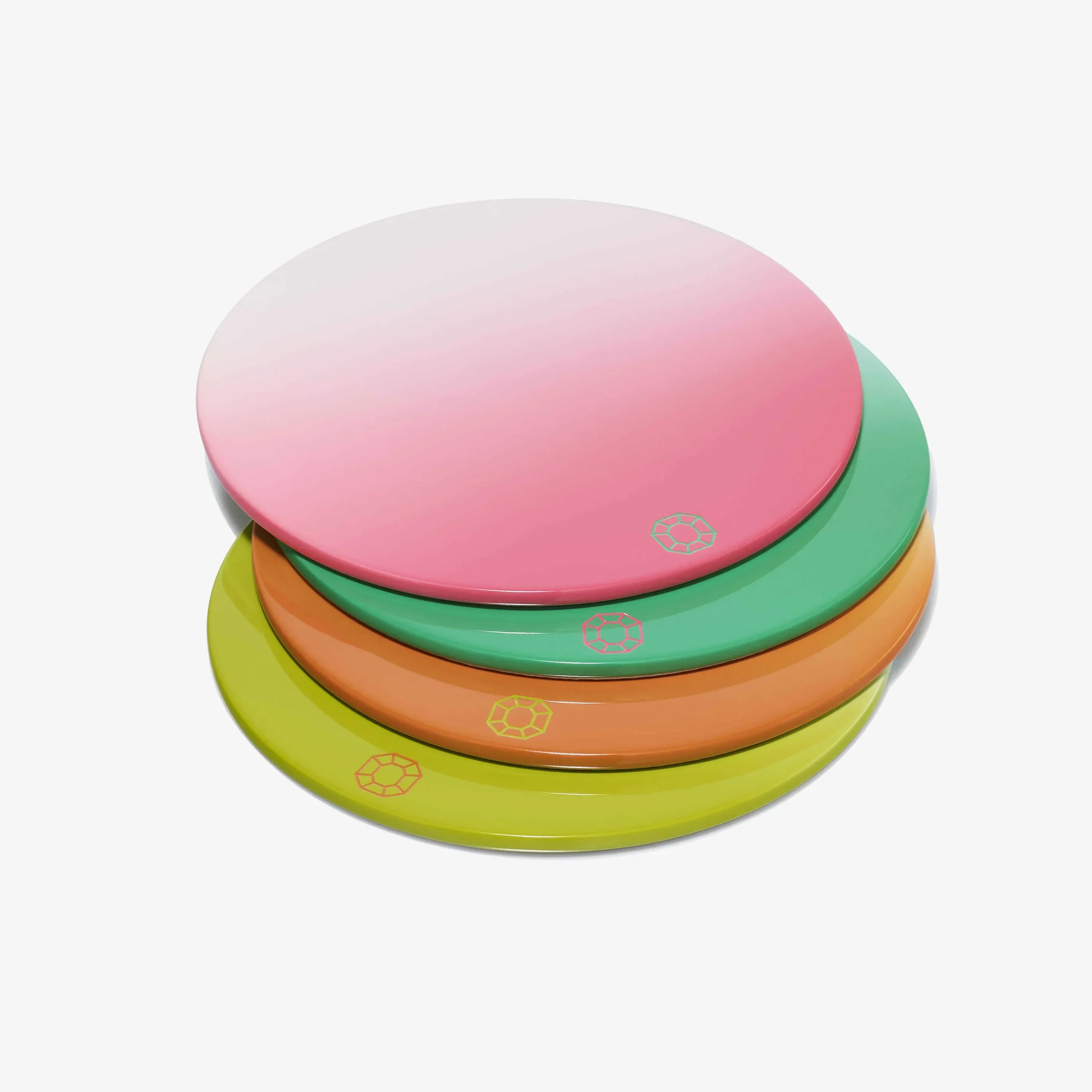 Dessous De Verre Octogone Colors Of Joy Intense X4